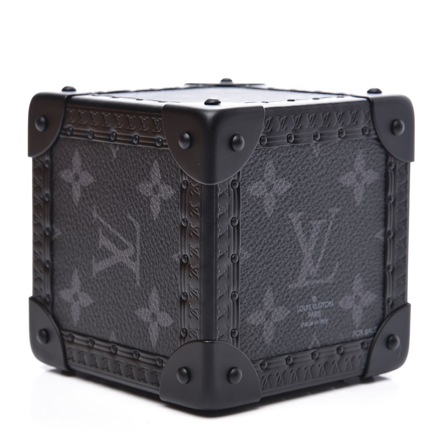Louis Vuitton Monogram Eclipse Cube Paperweight 4 of 7