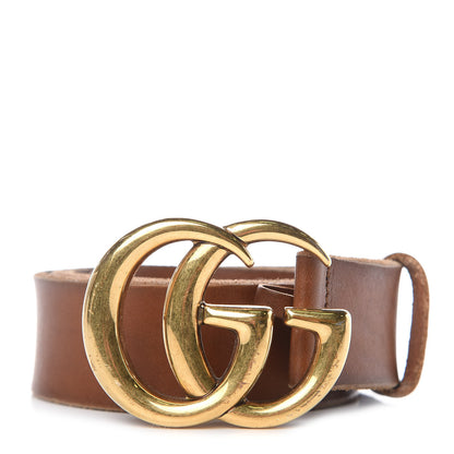 Gucci Faded Calfskin Double G 40mm Belt 95 38 Cuir 1 of 8