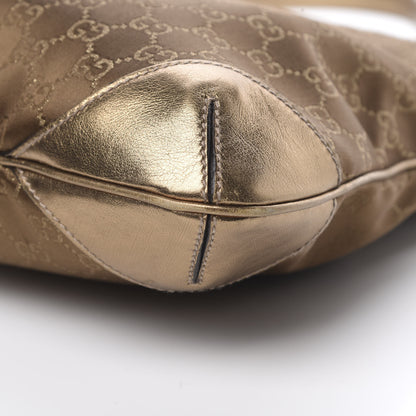 Gucci Monogram Signature Hobo Bronze 10 of 15