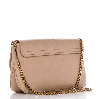 Gucci Calfskin Medium 1973 Chain Shoulder Bag Camelia 3 of 7