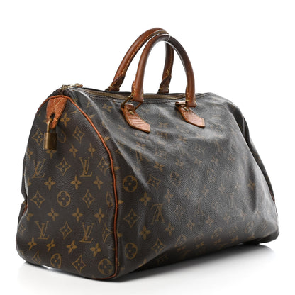 Louis Vuitton Monogram Speedy 35 2 of 4