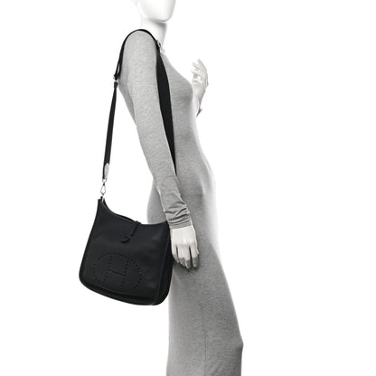 Hermes Taurillon Clemence Evelyne III PM Black 2 of 14