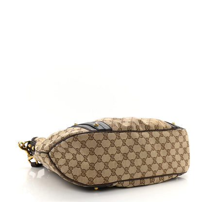 Gucci Monogram Interlocking G Tote Dark Brown 3 of 7