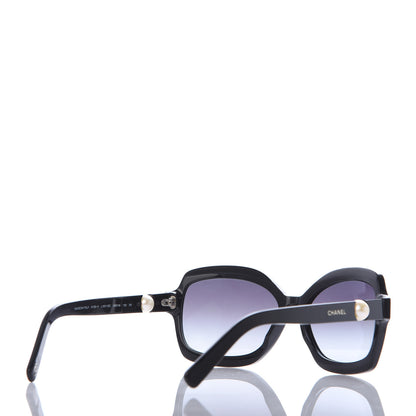 Chanel Acetate CC Pearl Sunglasses 5132-H Black 4 of 7