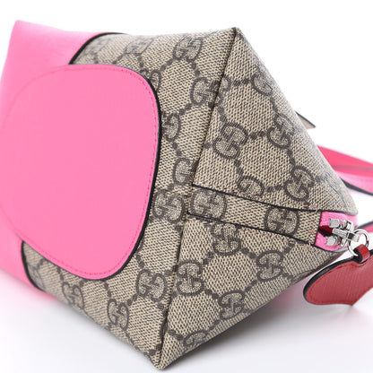 Gucci GG Supreme Monogram Childrens Rabbit Top Handle Bag Multicolor 9 of 10