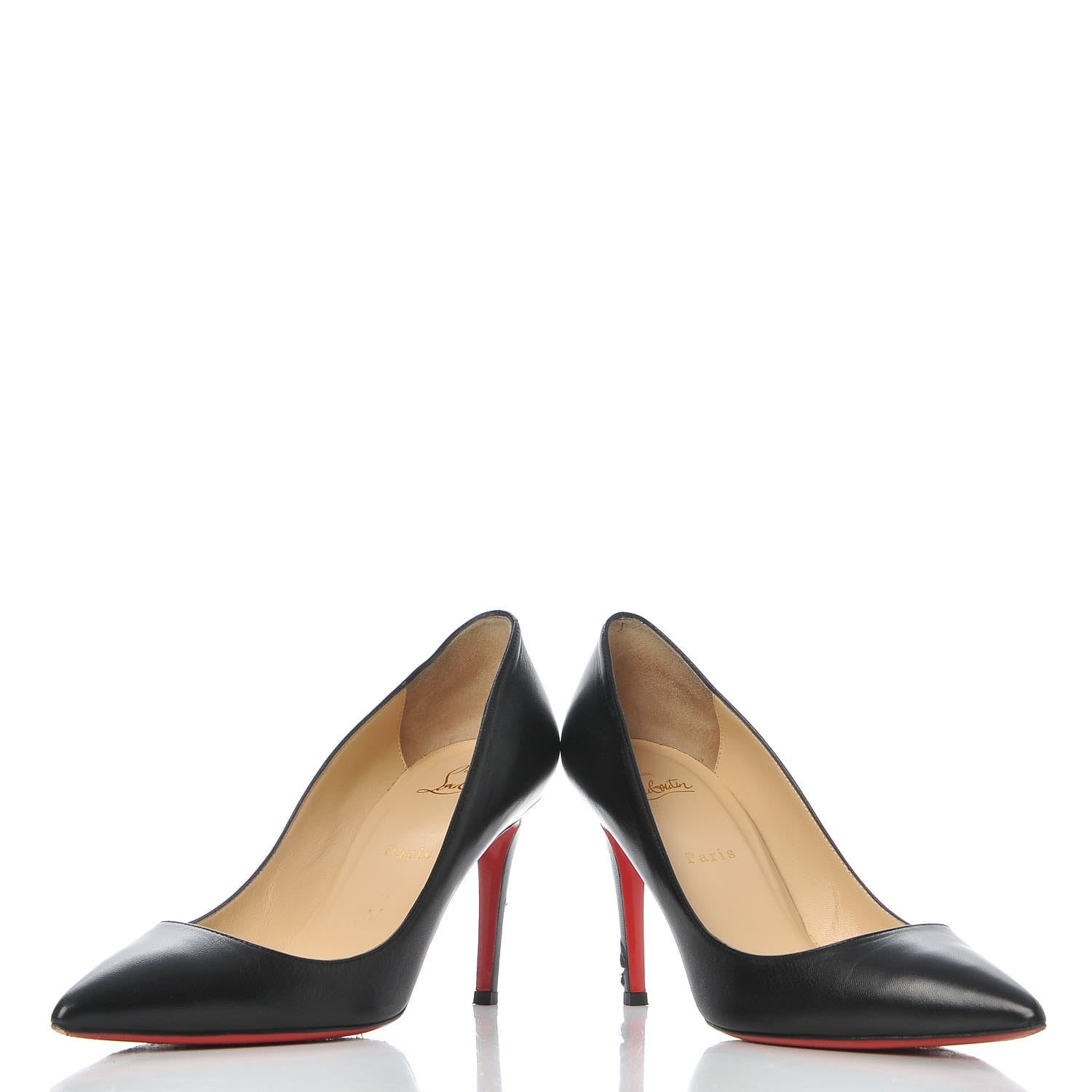 Christian Louboutin Kid Pigalle 85 Pumps 40 Black 6 of 13
