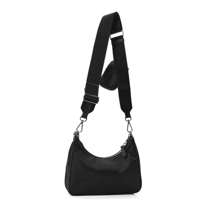 Prada Re-Nylon Saffiano Re-Edition 2005 Shoulder Bag Black 3 of 10