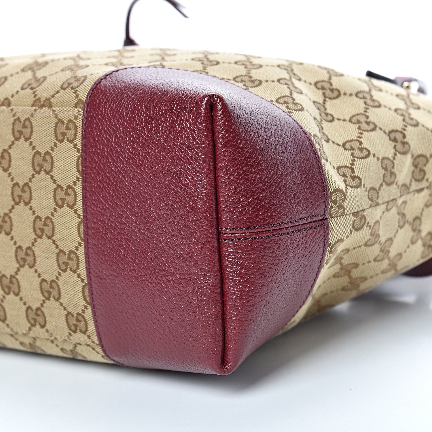 Gucci Monogram Medium Bree Foldover Tote Purple 9 of 11