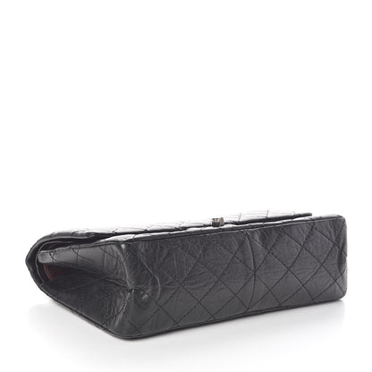 Chanel Aged Calfskin Quilted 2.55 Reissue 226 Flap Black 4 of 10