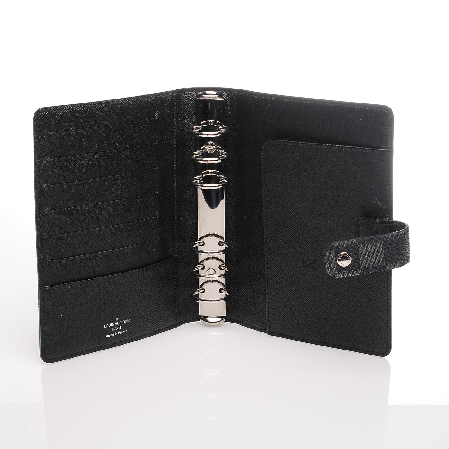 Damier Graphite Medium Ring Agenda Cover