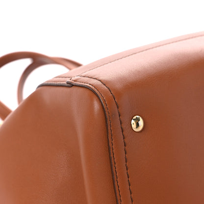Salvatore Ferragamo Calfskin Medium Verve Double Zip Tote Brown 5 of 13