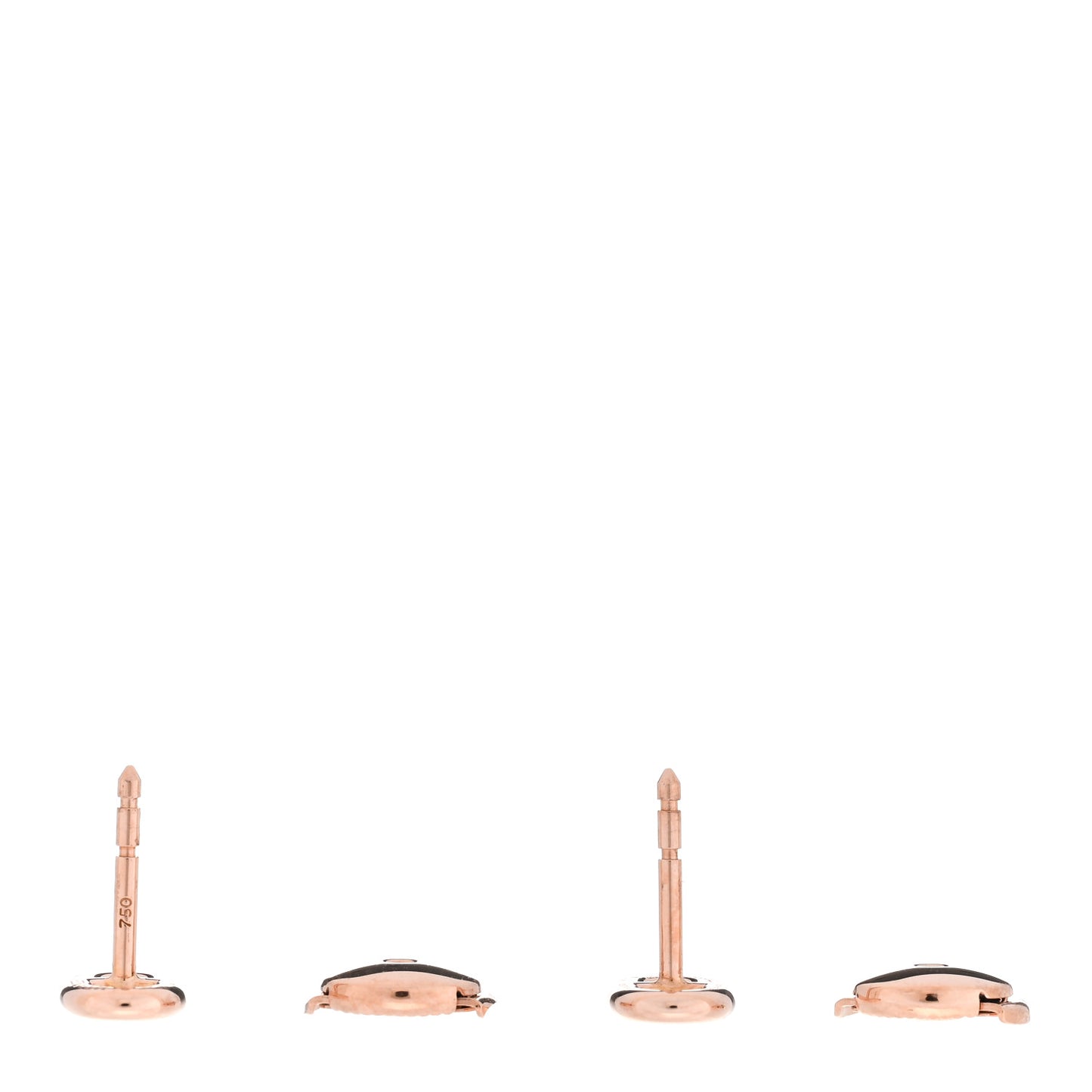 18K Rose Gold TPM Farandole Stud Earrings