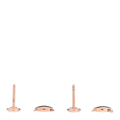 Hermes 18K Rose Gold TPM Farandole Stud Earrings 3 of 5