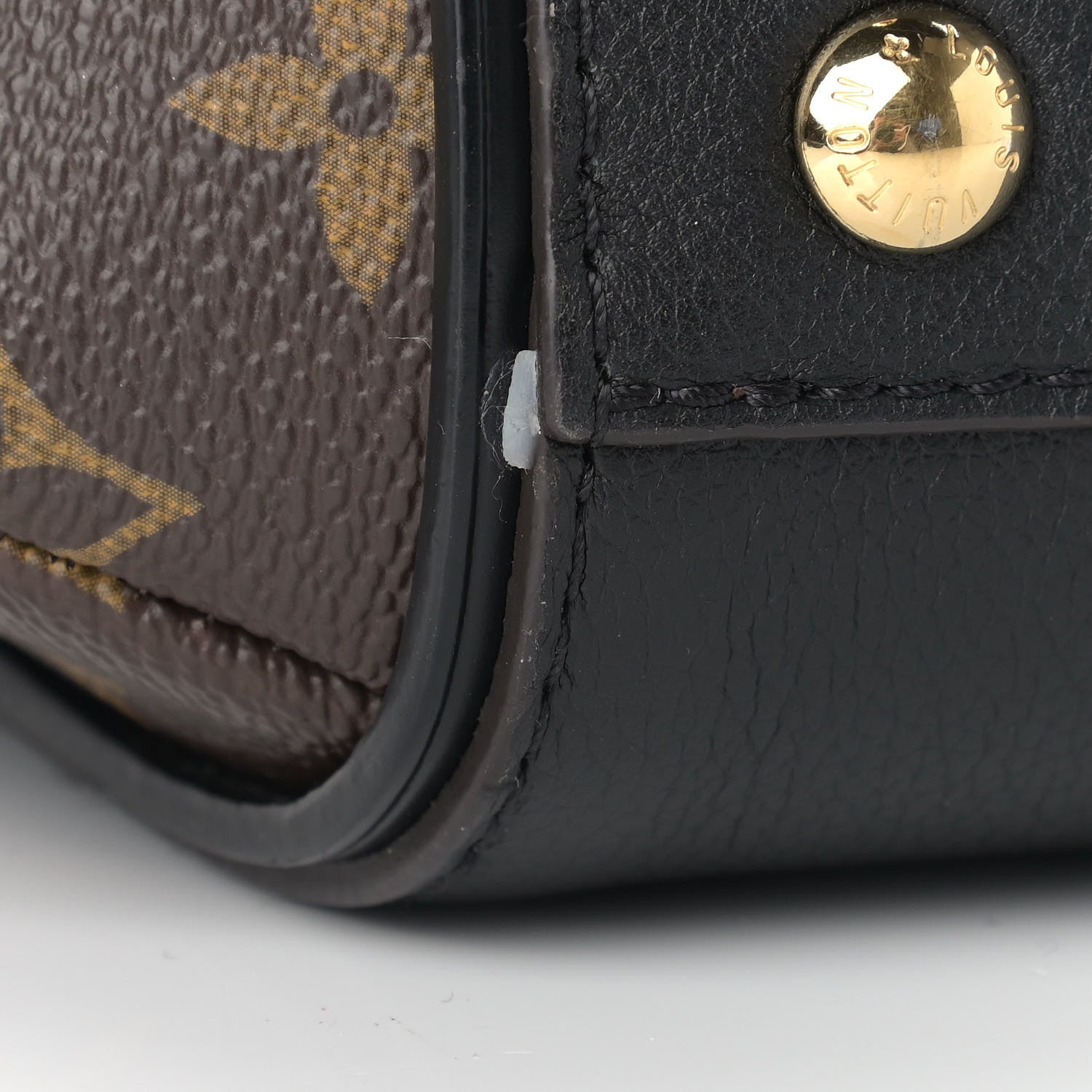 Louis Vuitton Calfskin Monogram Kimono Tote PM Black 10 of 10