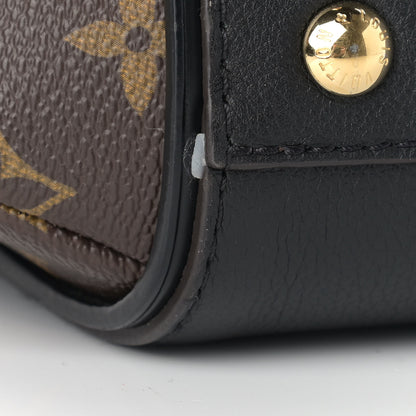 Louis Vuitton Calfskin Monogram Kimono Tote PM Black 10 of 10