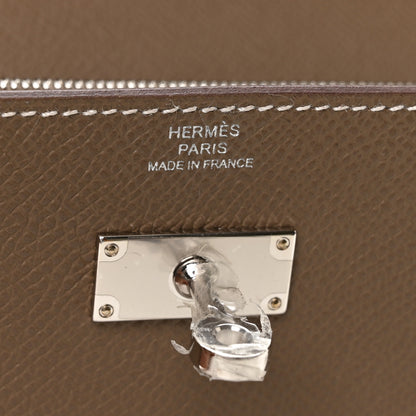 Hermes Epsom Kelly Wallet To Go Etoupe 6 of 11