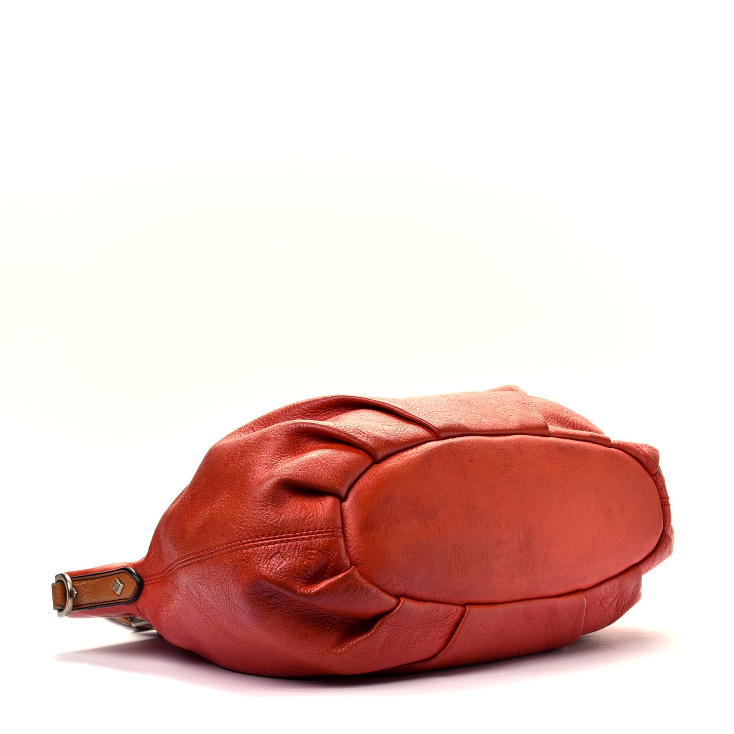 Calfskin Ottomar Monogram Tote Orange