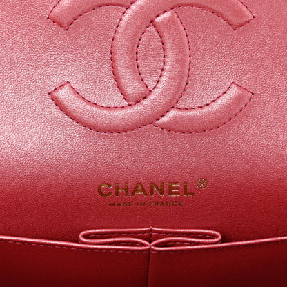 Chanel Iridescent Caviar Quilted Medium Double Flap Pink 5 of 8