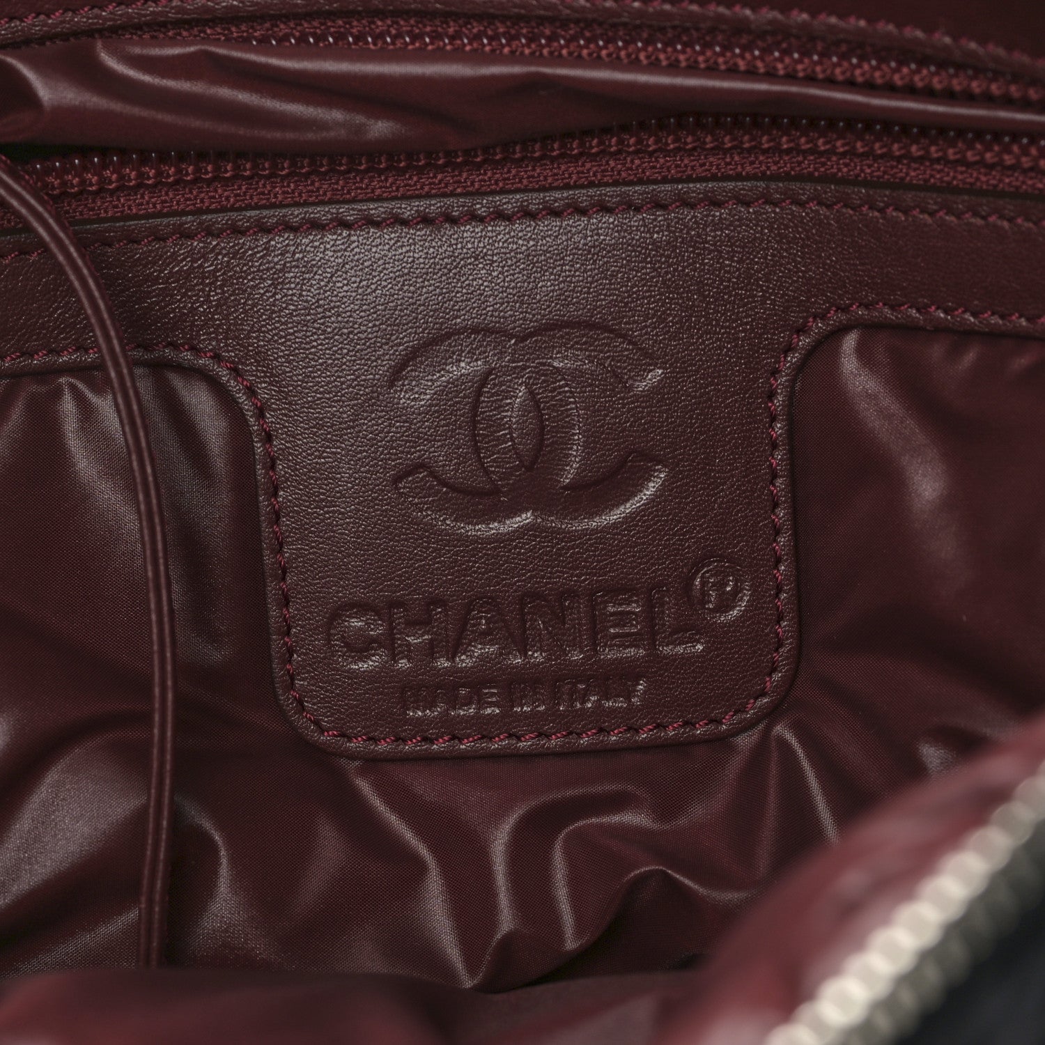 Chanel Nylon Small Coco Cocoon Messenger Bag Black 6 of 9