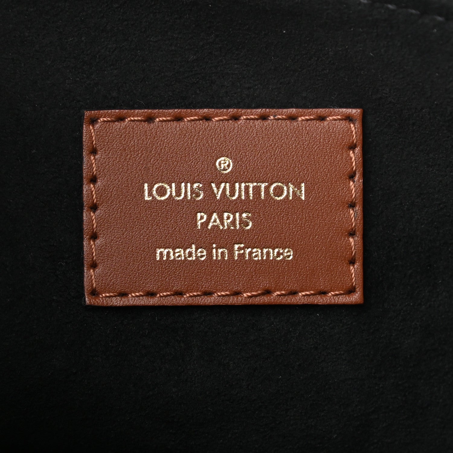 Louis Vuitton Monogram V Tote MM Black 6 of 9