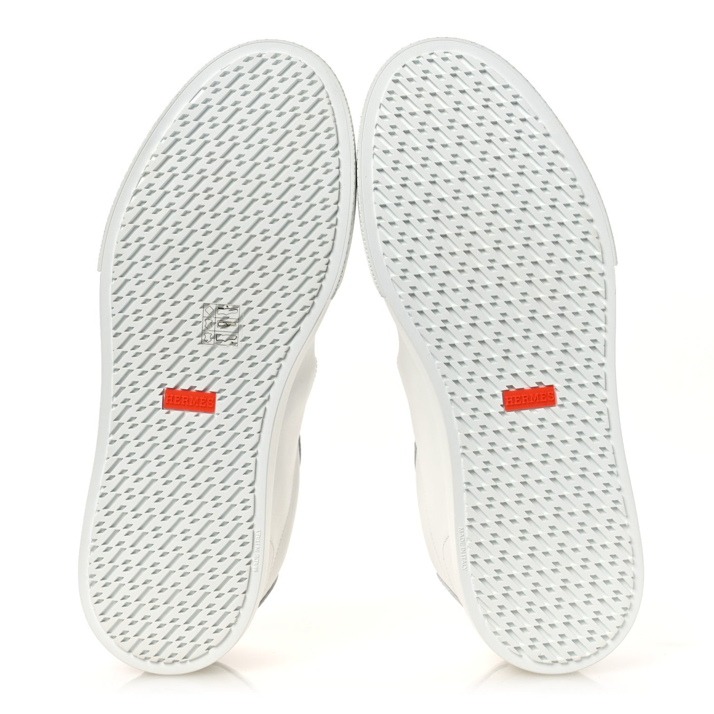 Calfskin Mens Day Sneakers 44 White