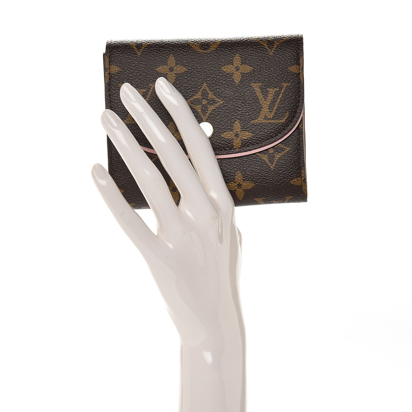 Monogram Ariane Compact Wallet Rose Ballerine