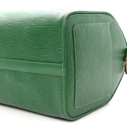Louis Vuitton Epi Speedy 35 Borneo 10 of 11