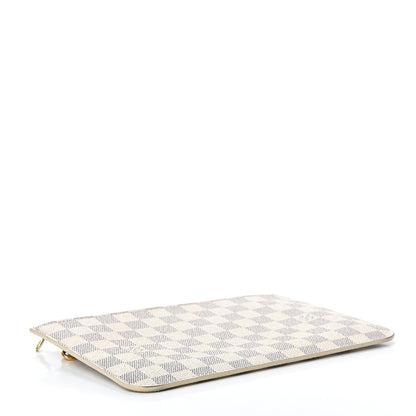 Louis Vuitton Damier Azur Neverfull MM GM Pochette 3 of 16