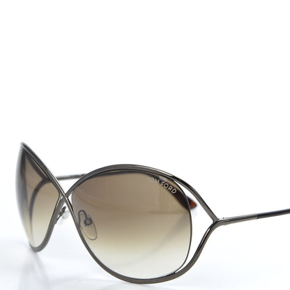 Tom Ford Miranda Crossover Sunglasses TF130 Shiny Bronze 7 of 8