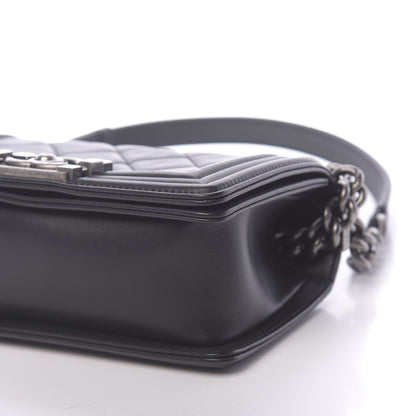 Chanel Calfskin Quilted Small Boy Flap Black 9 of 13