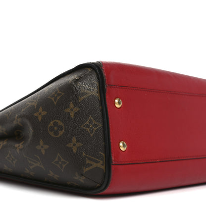 Louis Vuitton Calfskin Monogram Kimono Tote Cherry 8 of 11