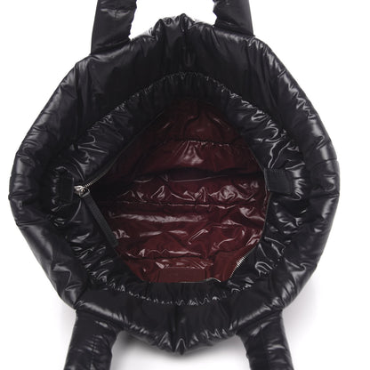 Chanel Nylon Quilted Large Coco Cocoon Tote Black 4 of 9