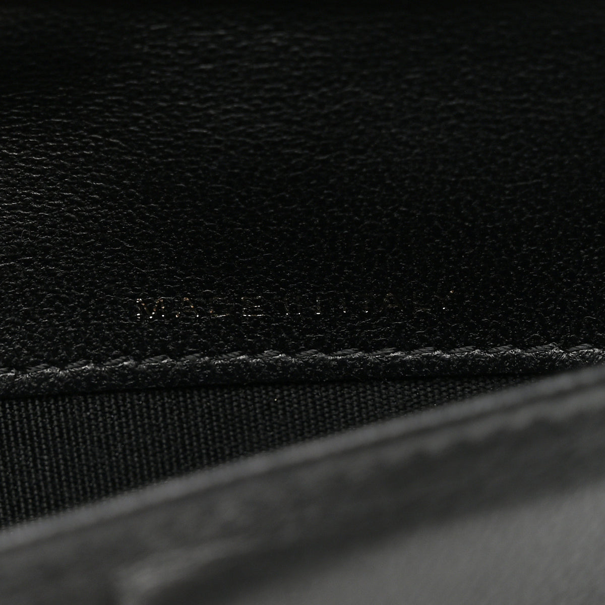 Lambskin Quilted Small Flap Wallet Black