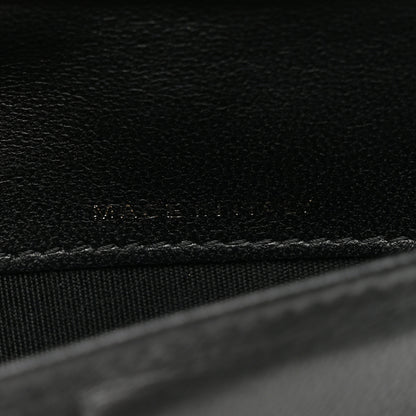 Chanel Lambskin Quilted Small Flap Wallet Black 8 of 8