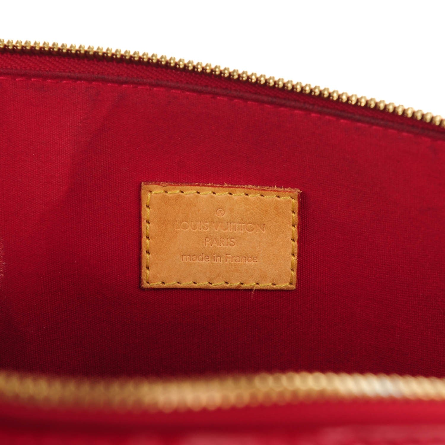 Louis Vuitton Vernis Alma GM Pomme D'Amour 6 of 8