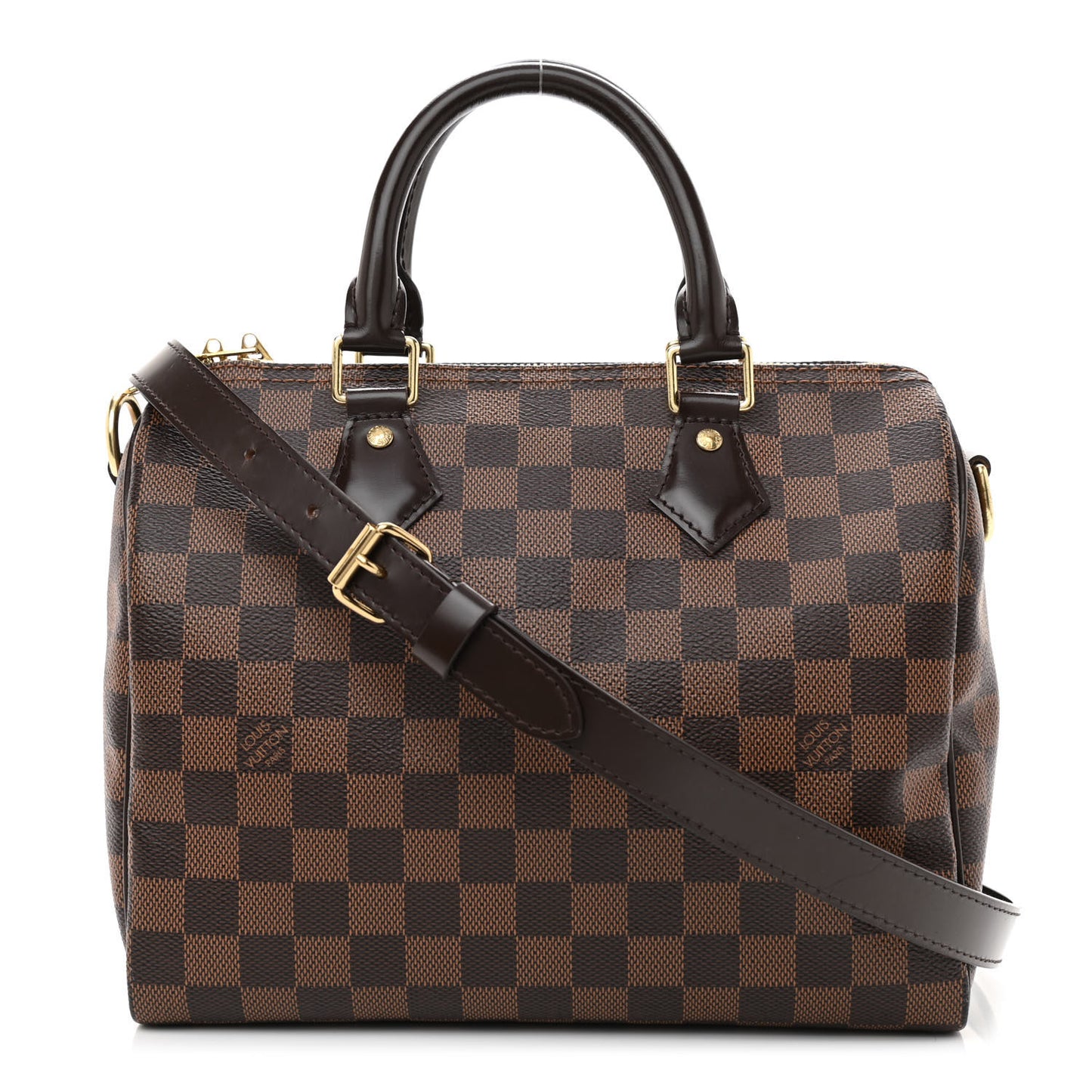 Damier Ebene Speedy Bandouliere 25
