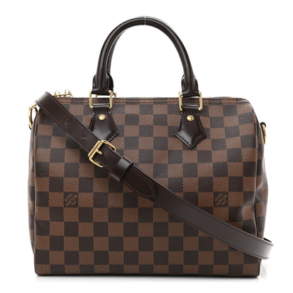 Louis Vuitton Damier Ebene Speedy Bandouliere 25 1 of 11