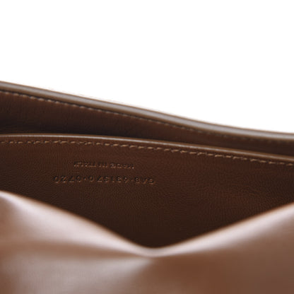 Saint Laurent Suede Braided Monogram Large Kate Satchel Brown 15 of 17