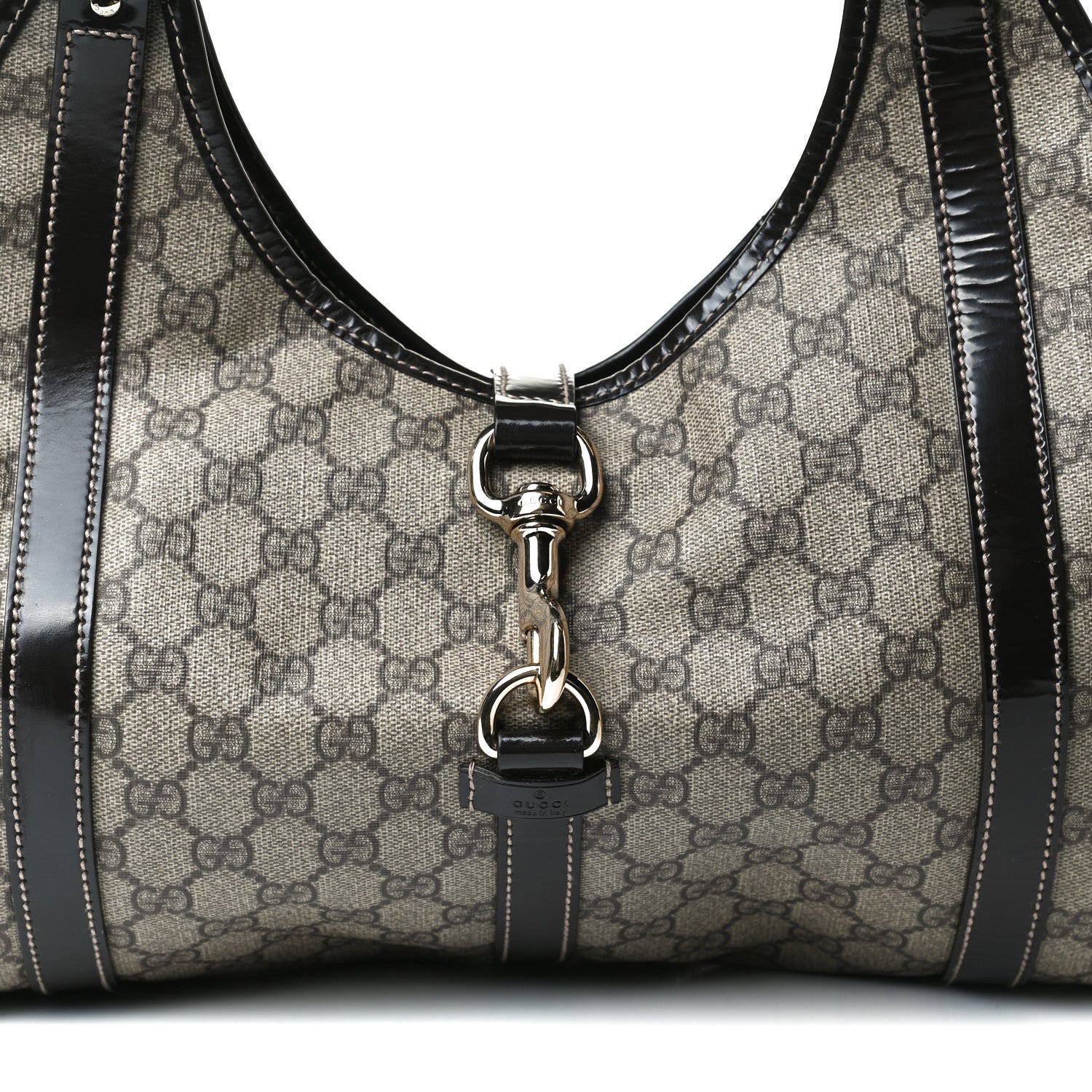 Gucci GG Plus Monogram Medium Joy Shoulder Bag Dark Brown 9 of 15