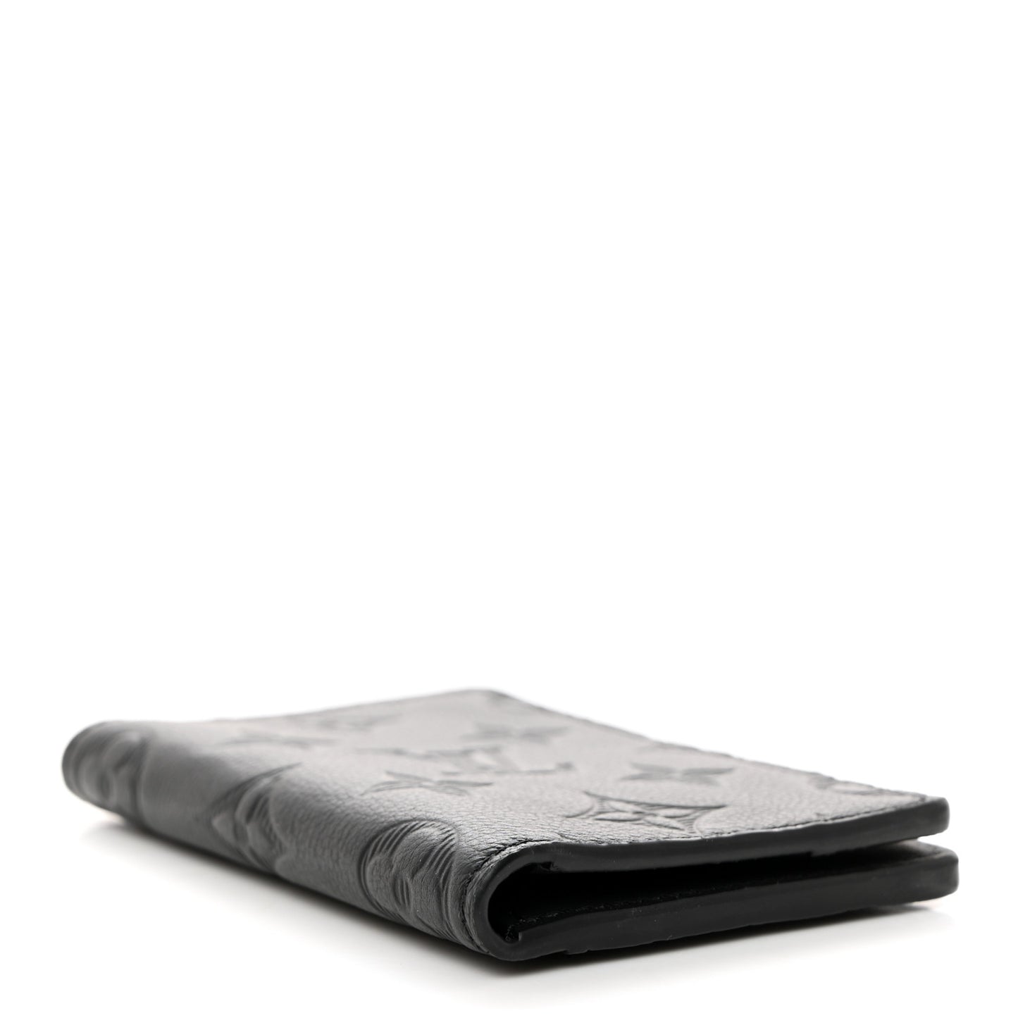 Calfskin Monogram Shadow Pocket Organizer Black