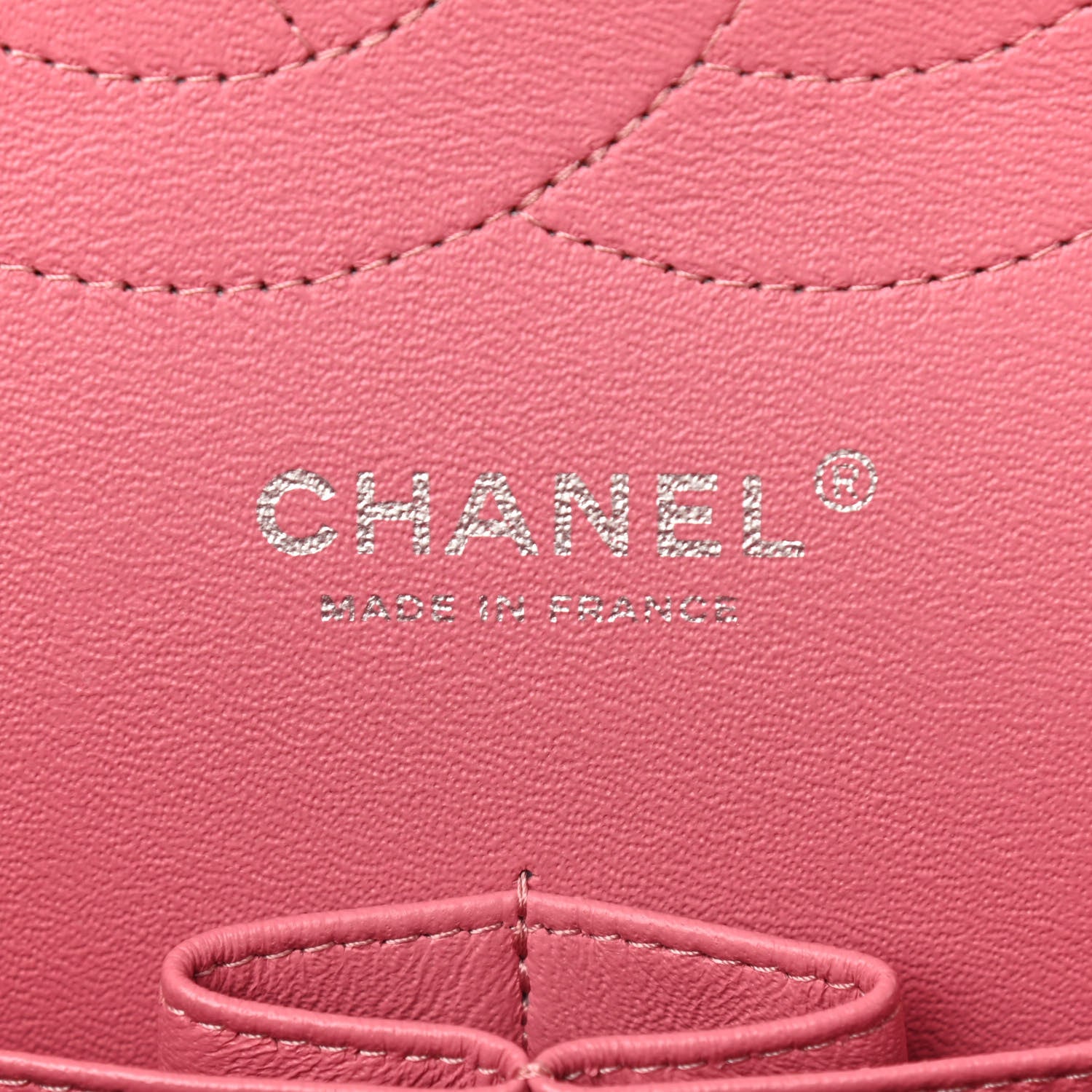 Chanel Lambskin Quilted Jumbo Double Flap Pink 6 of 11