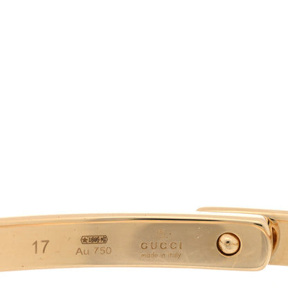 Gucci 18K Yellow Gold Diamond Icon Stars Bracelet 3 of 4