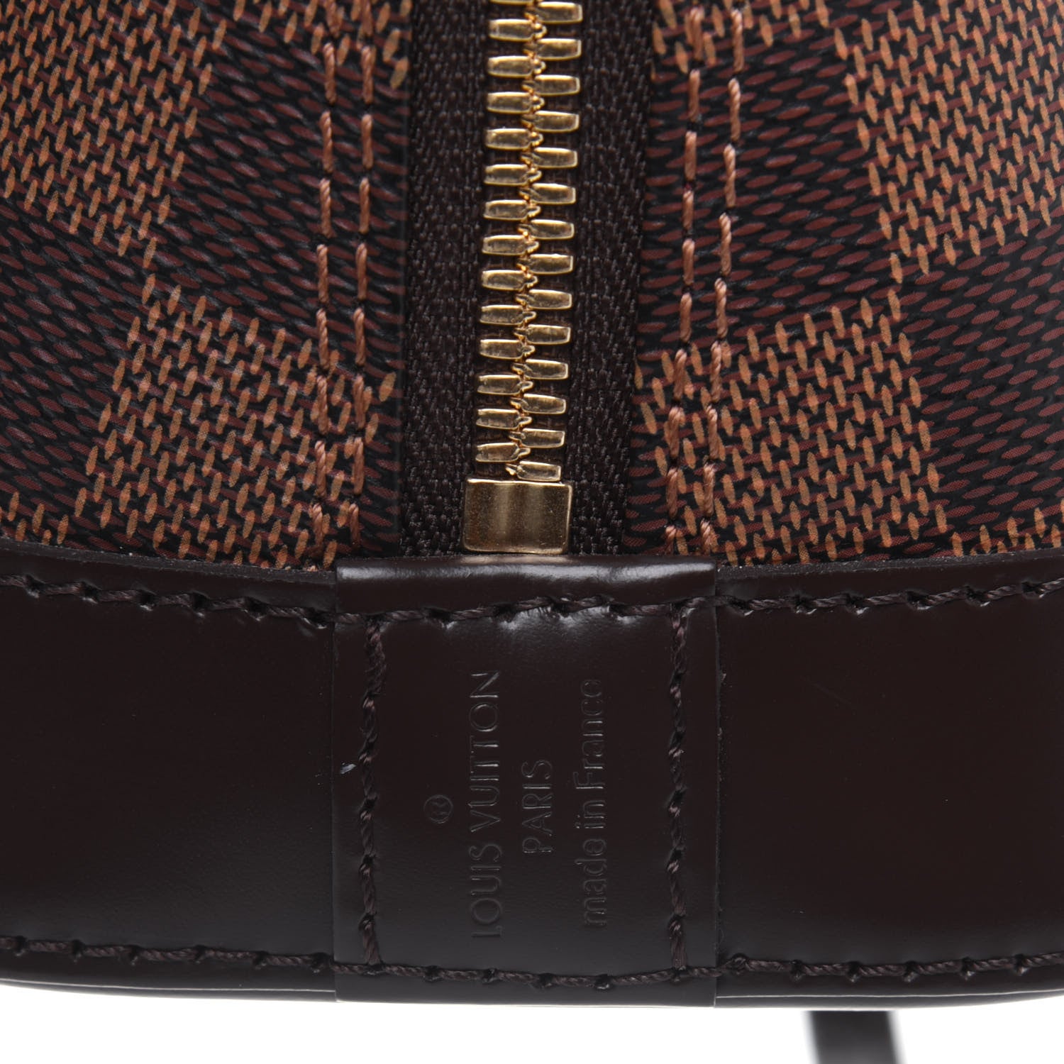 Louis Vuitton Damier Ebene Alma BB 7 of 16