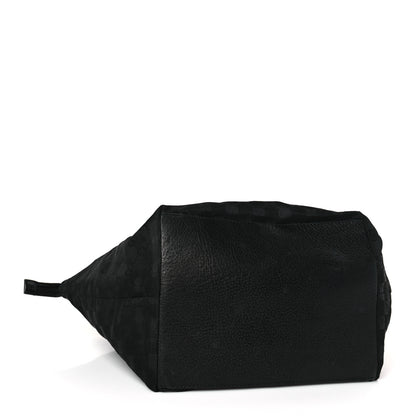 Gucci GG Monogram Medium Web Handle Bucket Tote Black 4 of 9