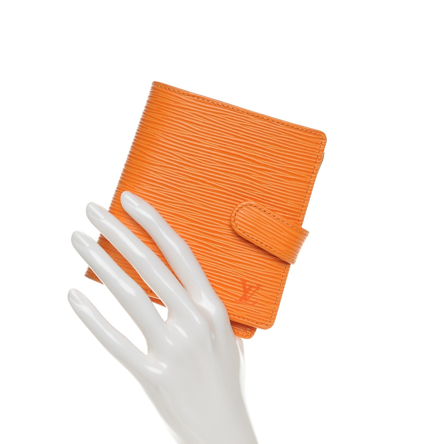 Epi Porte-Billets Compact Wallet Mandarin