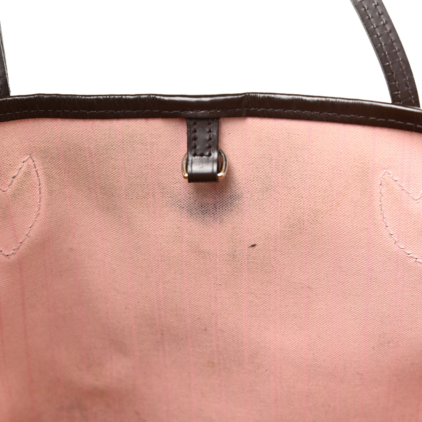 Damier Ebene Neo Neverfull MM Rose Ballerine