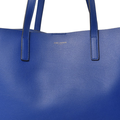Saint Laurent Calfskin Large Shopping Tote Ultramarine 9 of 11