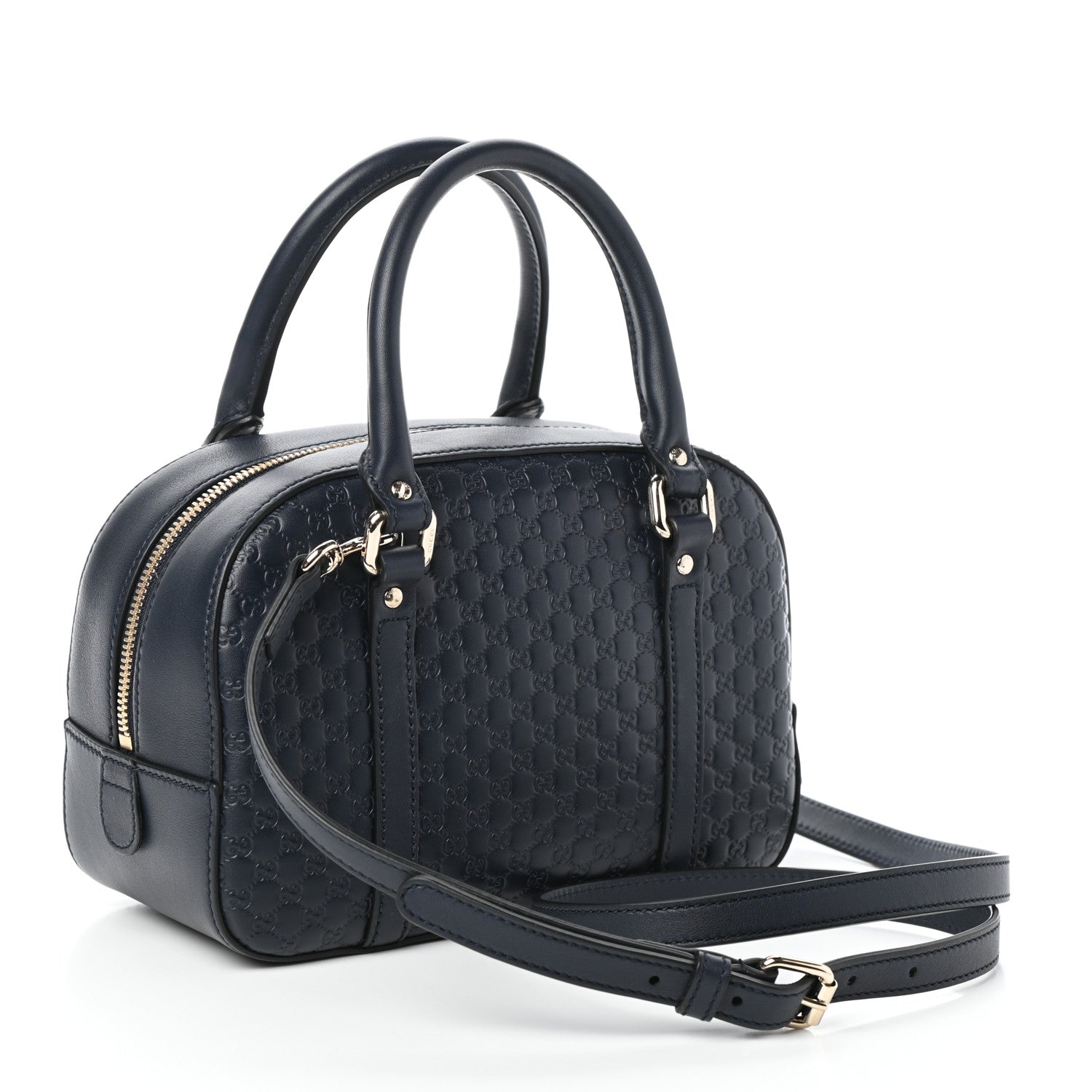 Gucci Soft Microguccissima Small Crossbody Bag Blue 3 of 9