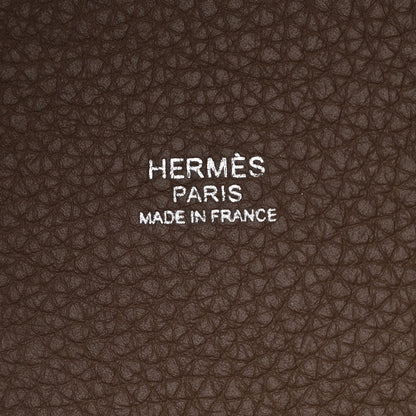 Hermes Taurillon Clemence Picotin Lock 18 PM Etoupe 6 of 10