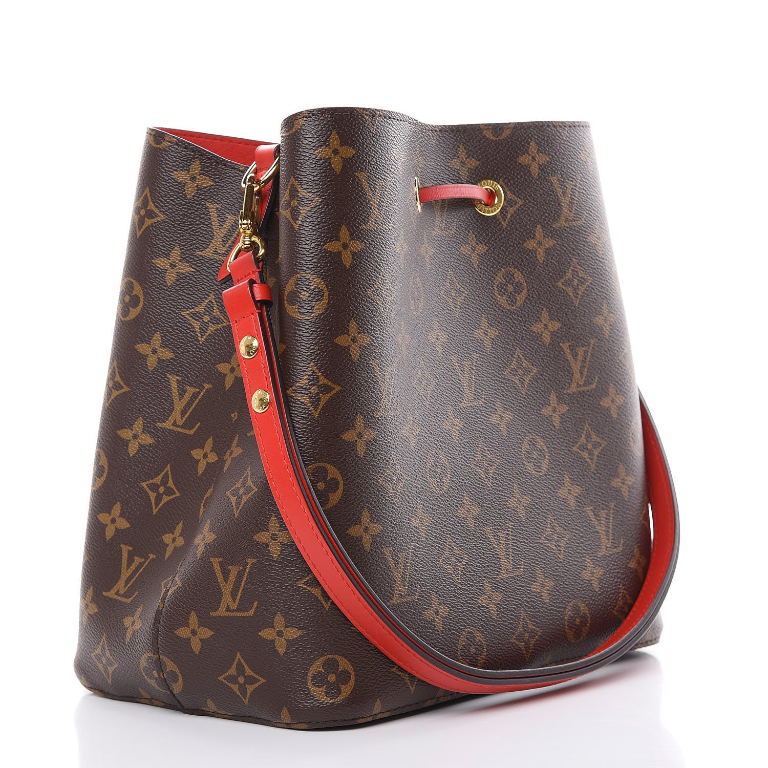 Louis Vuitton Monogram Neonoe MM Coquelicot 3 of 10